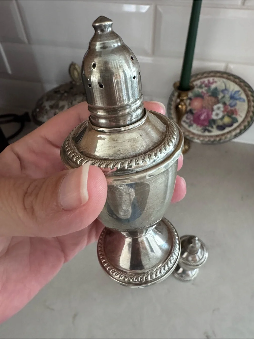 Vintage Duchin Creation Weighted Sterling Silver Salt & Pepper Shakers